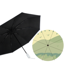 Collect the three-fold umbrella