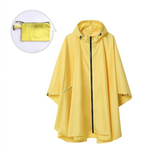 Zippered poncho