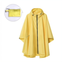 Zippered poncho