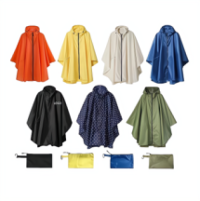 Zippered poncho